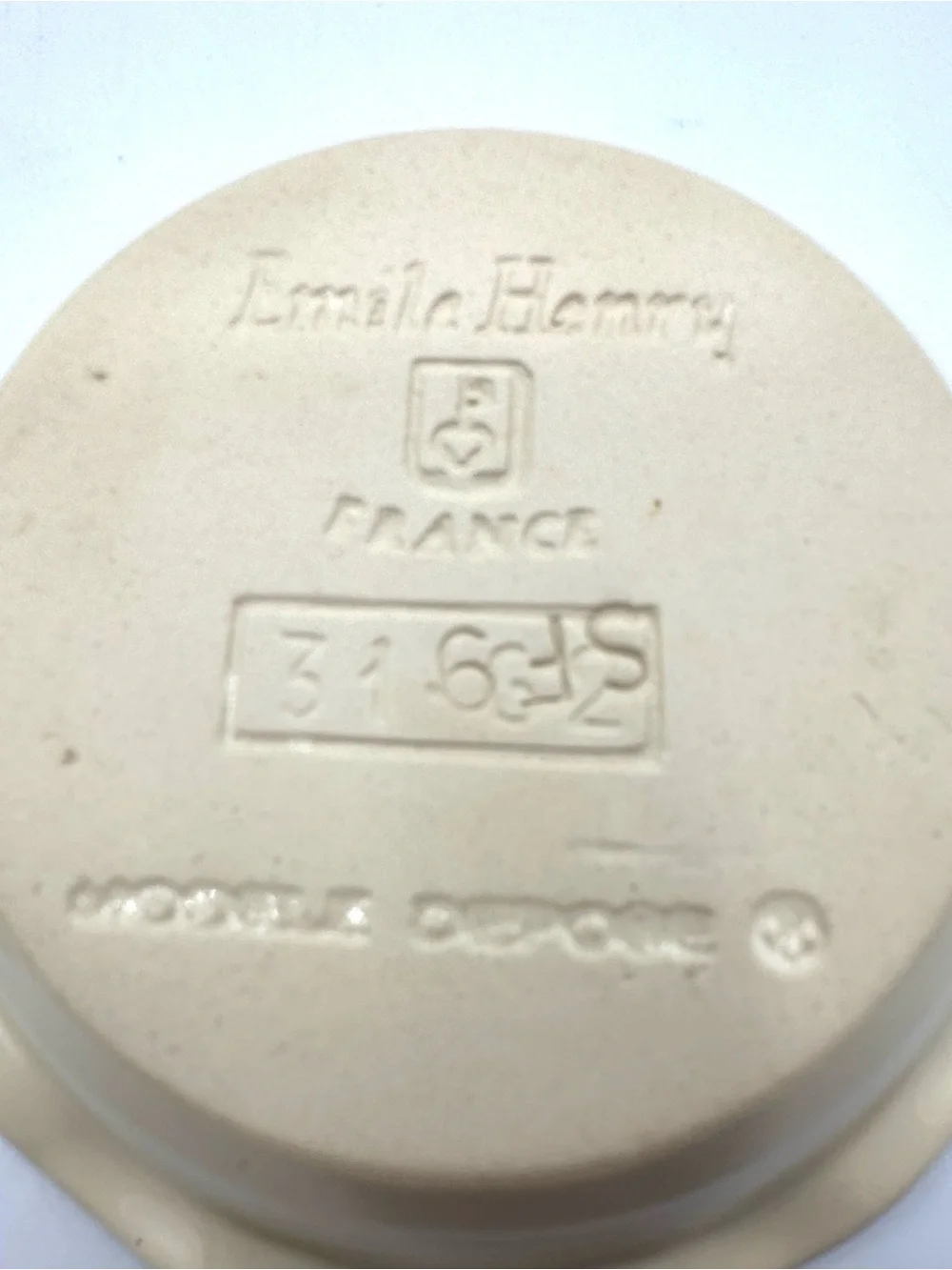 Set of 4 Emile Henry mini pie plates. Made in France. See pictures